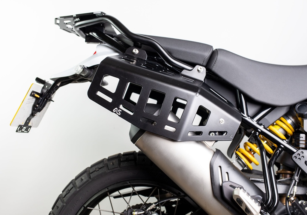 Adventure Spec Ducati Desert X Side Luggage Rack | Adventure Spec US